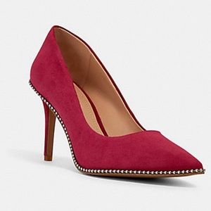 NWT Coach Suede Waverly Pump